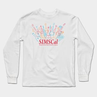 SIMSCal Instruments & Tools Multi-Colored Logo Long Sleeve T-Shirt